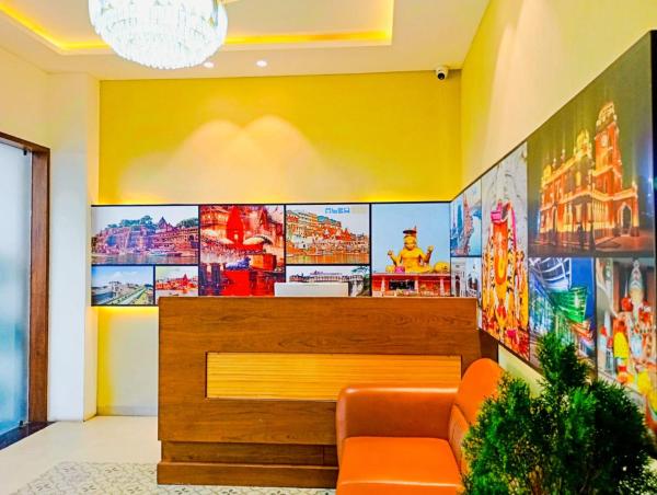 A la foto es mostra l'objecte Pravasa Stay Near Luv Kush Square situat a la ciutat de Indore.