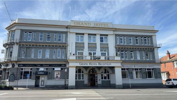 A la foto es mostra l'objecte The Grand hotel whanganui under new management situat a la ciutat de Whanganui.