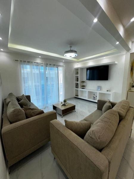På bilden syns objektet Santo Domingo Este Stylish Condo som ligger i staden San Isidro.