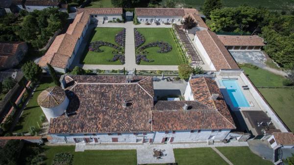 På billedet ses objektet Le Logis beliggende i byen Chérac.
