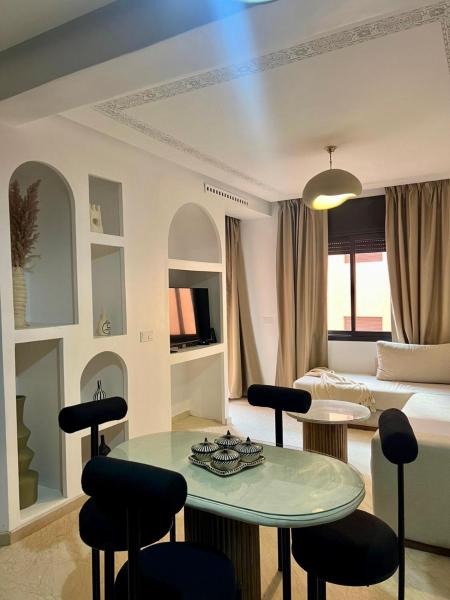 En la foto se muestra el objeto Cosy appartement au cœur de Gueliz ubicado en la ciudad de Marrakech.