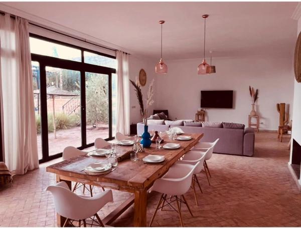Na zdjęciu widoczny jest obiekt Hacienda Joud Marrakech-Safi położony w mieście Touama.