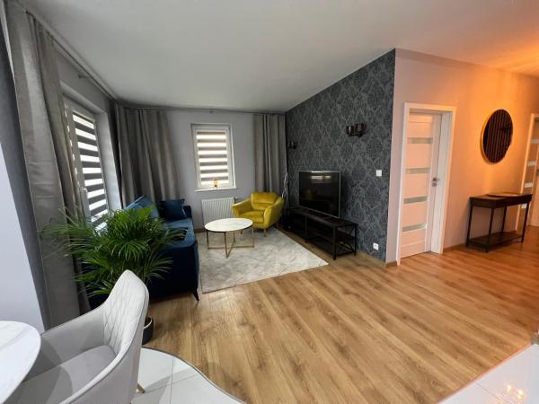 Na fotografii je vidět objekt Uroczy Apartament nacházející se ve městě Reda.