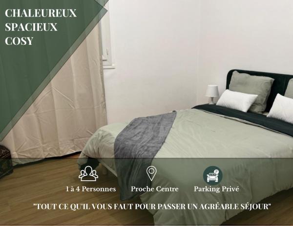 A la foto es mostra l'objecte Comfortable furnished apartment situat a la ciutat de Châteauroux.