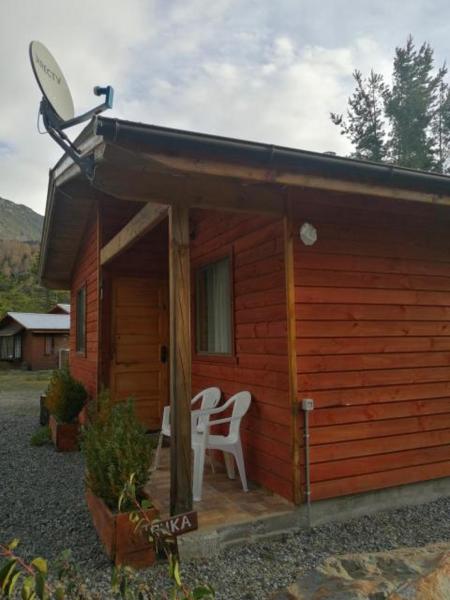 På billedet ses objektet Cabaña en Pucón beliggende i byen Pucón.