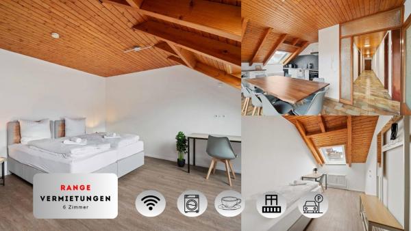 Range 6-zimmer Wlan Parkplatz Küche Balkon 8 Personen - Welzheim