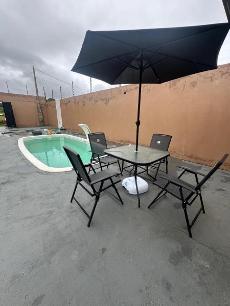 Op de foto is het object Casa Piscina Ilha Comprida te zien, gelegen in de stad Subaúma.