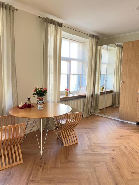 A la foto es mostra l'objecte Brand new apartment in a historical location situat a la ciutat de Riga.