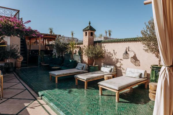 A la foto es mostra l'objecte Riad Ksar Al Amal & Spa situat a la ciutat de Marràqueix.