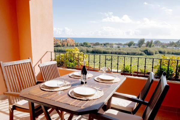 A la foto es mostra l'objecte Apartamento con vistas al Mar , Golf y Viñedos situat a la ciutat de Manilva.
