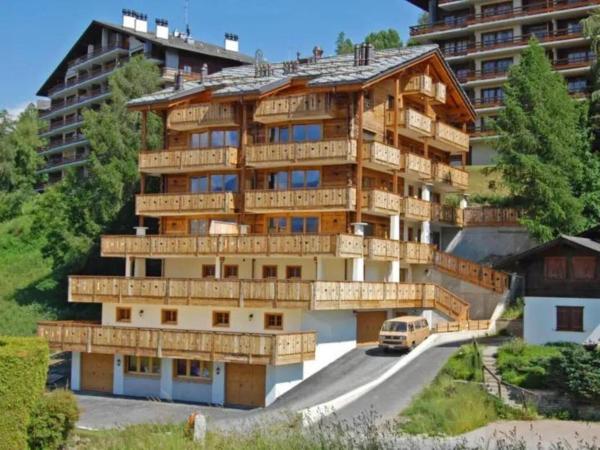 A la foto es mostra l'objecte Spacious apartment with terrace situat a la ciutat de Nendaz.