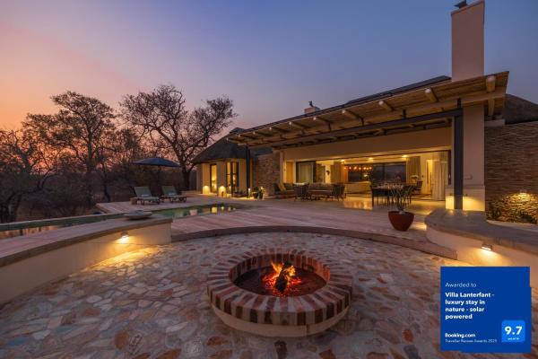 Nella foto è visibile l'oggetto Villa Lanterfant - luxury stay in nature - solar powered situato nella città di Hoedspruit.