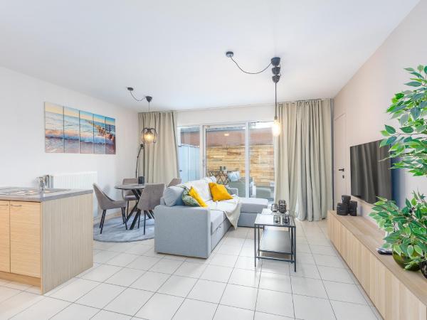 A la foto es mostra l'objecte One-bedroom apartment by the sea situat a la ciutat de Oostende.