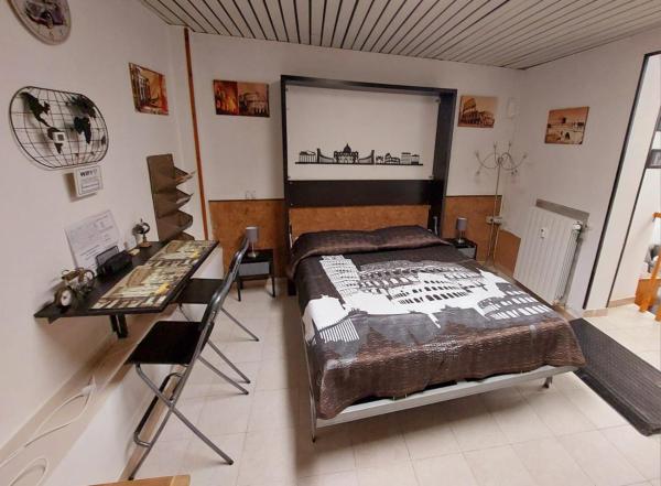 Na fotografii je vidět objekt Mini Suite Indipendente nacházející se ve městě Řím.