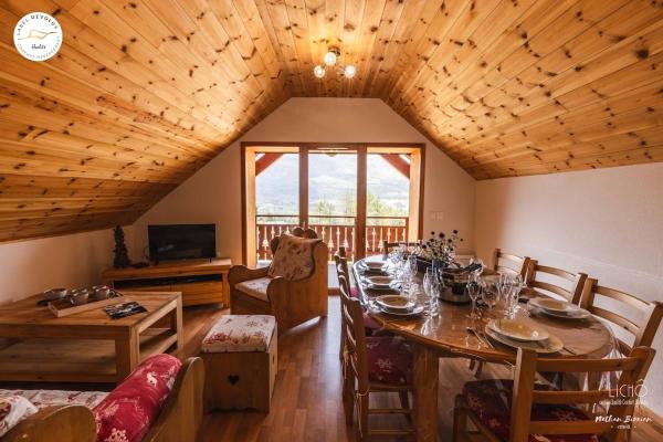 A la foto es mostra l'objecte Grand T4 confortable au pied des pistes pour 8 personnes situat a la ciutat de Le Dévoluy.