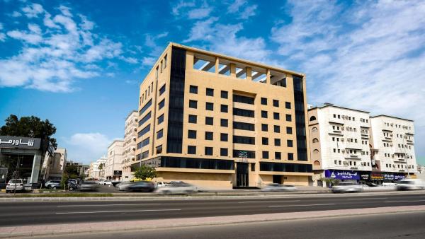 A la foto es mostra l'objecte Mirada Blue Falestine - Serviced Apartments situat a la ciutat de Jiddah.