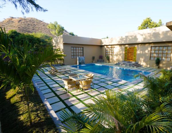 A la foto es mostra l'objecte Arvita Villa with Swimming Pool situat a la ciutat de Rāma.