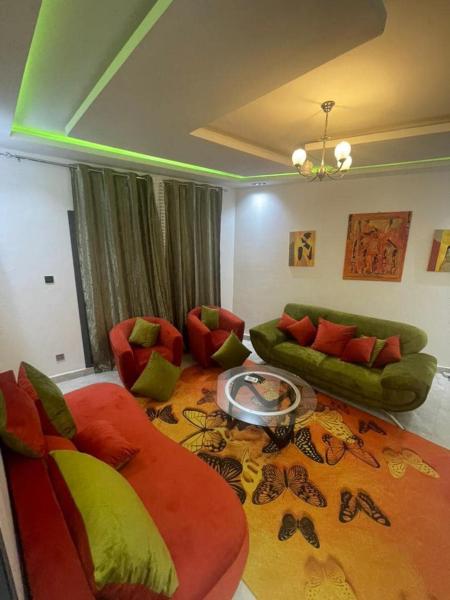 A la foto es mostra l'objecte Stylish apartment with sea view situat a la ciutat de Dakar.