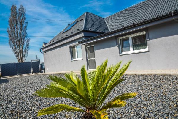 A la foto es mostra l'objecte Apartmanovy dom - Grey House Topoľníky situat a la ciutat de Okoc - Velky Sek.