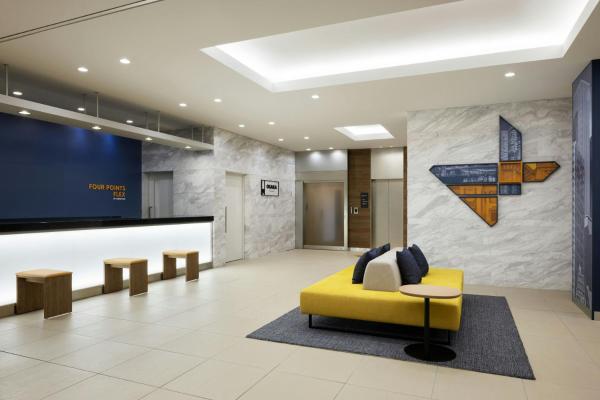 На фото показан объект Four Points Flex by Sheraton Osaka Kitahama, расположенный в городе Осака.