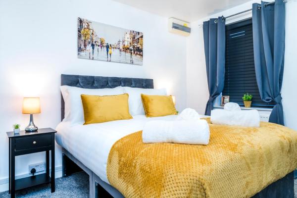 A la foto es mostra l'objecte Stylish 3-Bed House, Accommodates 6, High-Speed Wi-Fi, Best for Long Term Stays situat a la ciutat de Leicester.