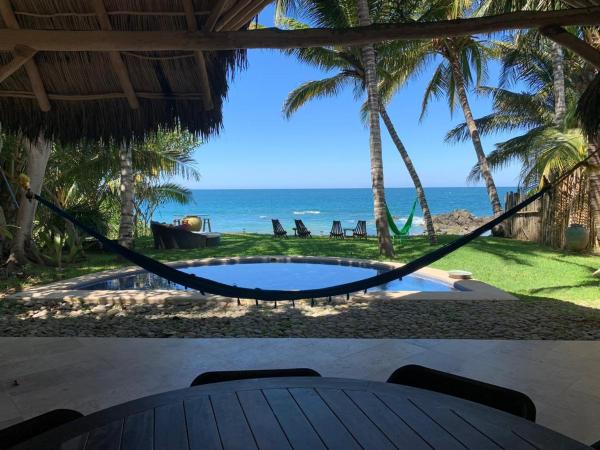 Casa Mar Beachfront Jungle Villa In Palapa Ganesh - Riviera Nayarit