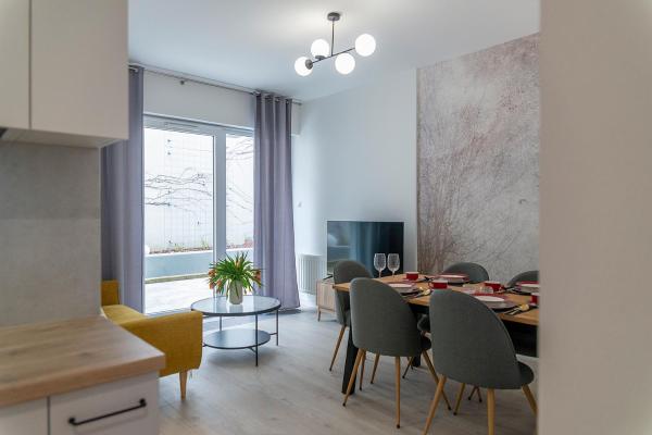 Na foto é possível ver o objeto Apartament Na Urlop Family Holiday - Magiczny Horyzont localizado na cidade de Wisła.