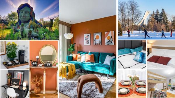 Cozy Montreal Entire Apartment-3min walk to Metro-free parking-Botanical garden-biodome, Montreal
