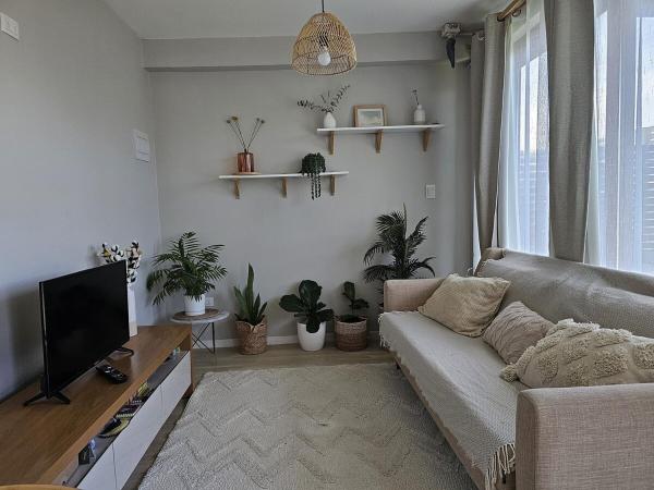 Na zdjęciu widoczny jest obiekt Casa Primera Línea playa Cahuil położony w mieście Cáhuil.