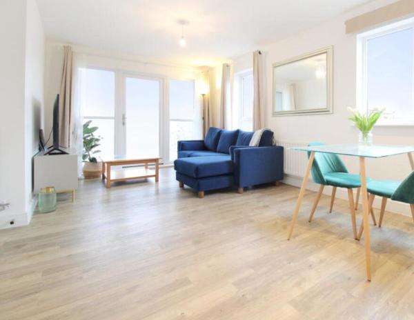 A la foto es mostra l'objecte Modern Flat, Perfect Long Term Stay with FREE PARKING - High Speed to Kingscross & Stratford - FREE WIFI & DISNEY situat a la ciutat de Longfield.