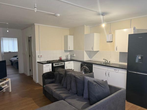 A la foto es mostra l'objecte Homely Apartment entire one bedroom apartment situat a la ciutat de Coventry.
