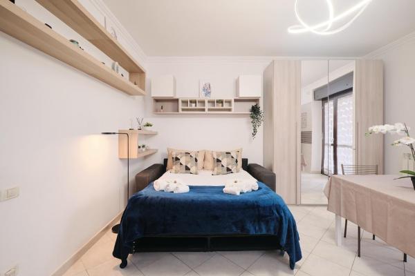 På billedet ses objektet Cozy Loft with Spacious Terrace beliggende i byen Lunghezza.