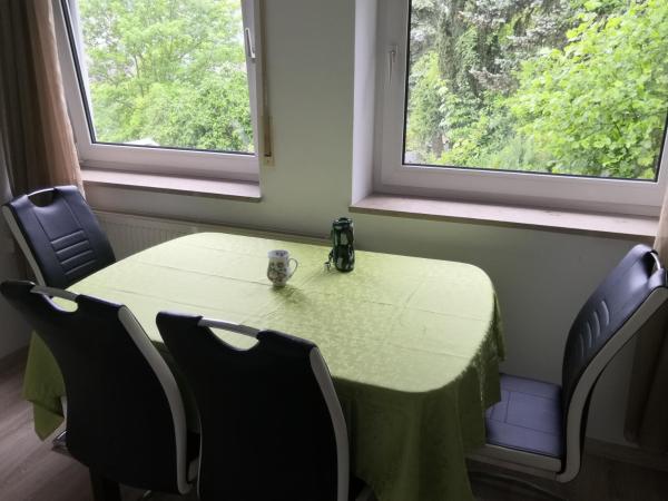 På billedet ses objektet Sweet Home beliggende i byen Egloffstein.