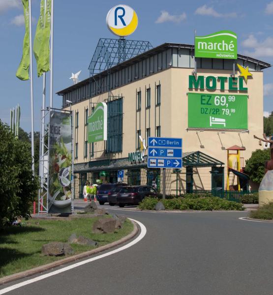 A la foto es mostra l'objecte Motel Hirschberg situat a la ciutat de Hirschberg.