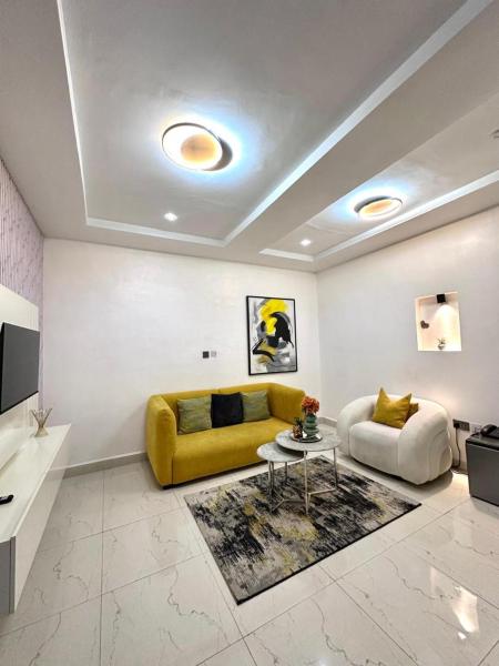 La photo montre l'objet Cozy one bedroom apartment situé dans la ville de Abuja.