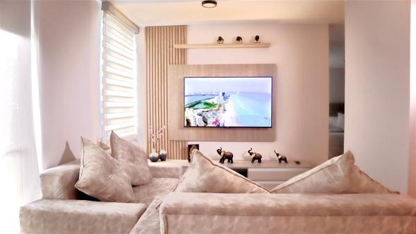 写真にはDosquebradas市にあるEncantador Apartamento con excepcional vistaが写っています。
