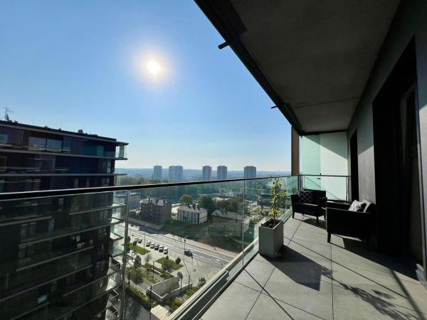 A la foto es mostra l'objecte Spodek & ICC Apartment 8 - Self check-in, Faktura VAT, Parking, Wi-Fi situat a la ciutat de Katowice.