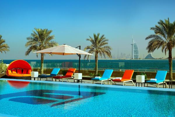 Auf dem Foto ist das Objekt Aloft by Marriott Palm Jumeirah in der Stadt Dubai zu sehen.