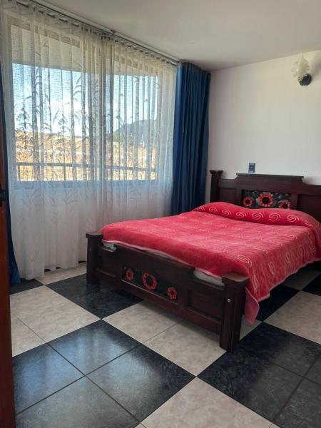 Auf dem Foto ist das Objekt Hotel Milán Confort in der Stadt Simijaca zu sehen.