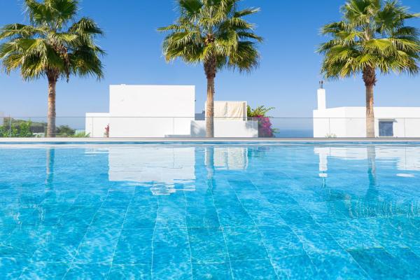 På billedet ses objektet Stefania Panoramic Views Peaceful Getaway Crete beliggende i byen Maroulás.