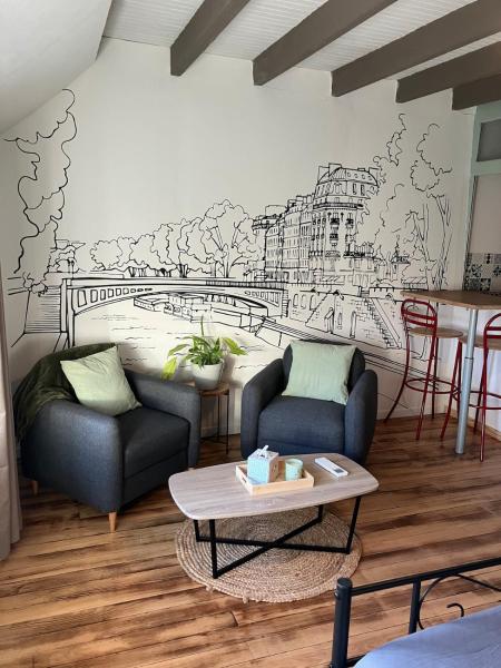 På bildet vises objektet Studio 1730 som ligger i byen Balléville.