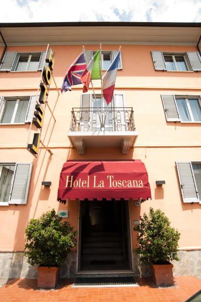 La photo montre l'objet Hotel La Toscana situé dans la ville de Arezzo.