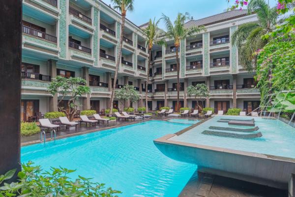 A la foto es mostra l'objecte The Vira Bali Boutique Hotel & Suite situat a la ciutat de Kuta.