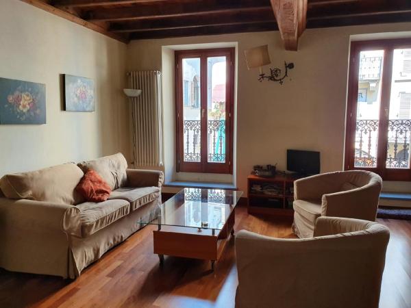 På bilden syns objektet Casa Della Tranquillita som ligger i staden Varallo.