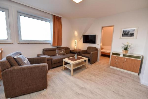 På bilden syns objektet Ferienwohnung NW 31 Meerblick som ligger i staden Duhnen.