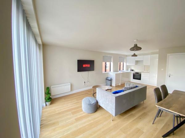 Nella foto è visibile l'oggetto Balcony Sky- View London Apartment situato nella città di Beckenham.