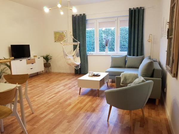 En la foto se muestra el objeto MoryńApartments ubicado en la ciudad de Moryń.