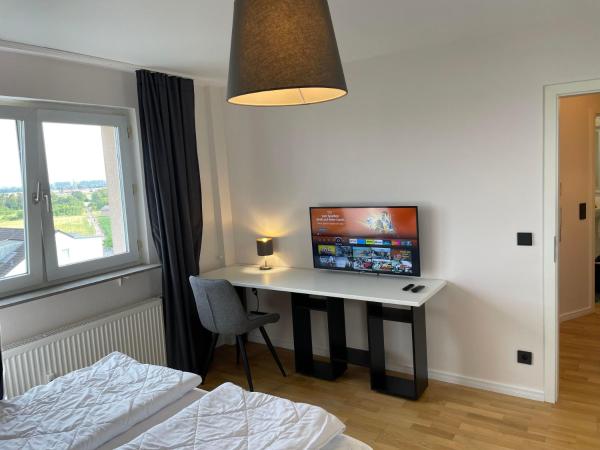 Na zdjęciu widoczny jest obiekt Alice Self Service Apartment położony w mieście Bischofsheim.