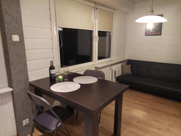 A la foto es mostra l'objecte Apartament na 9 piętrze z pięknym widokiem situat a la ciutat de Januszowa.