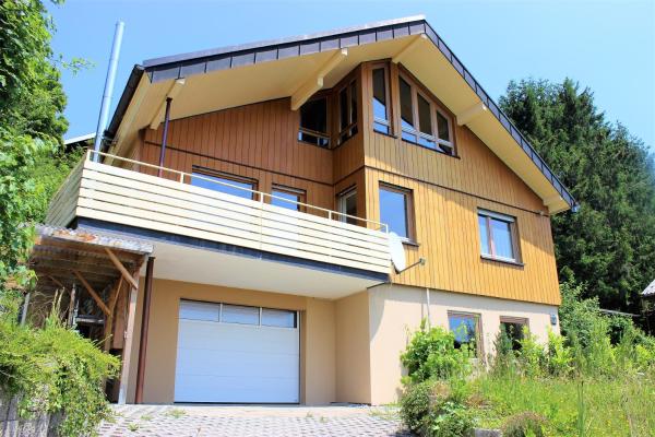 A la foto es mostra l'objecte Ferienwohnung Stefan - Sauna - Terrasse - mit Bettwäsche & Handtücher situat a la ciutat de Leinstetten.